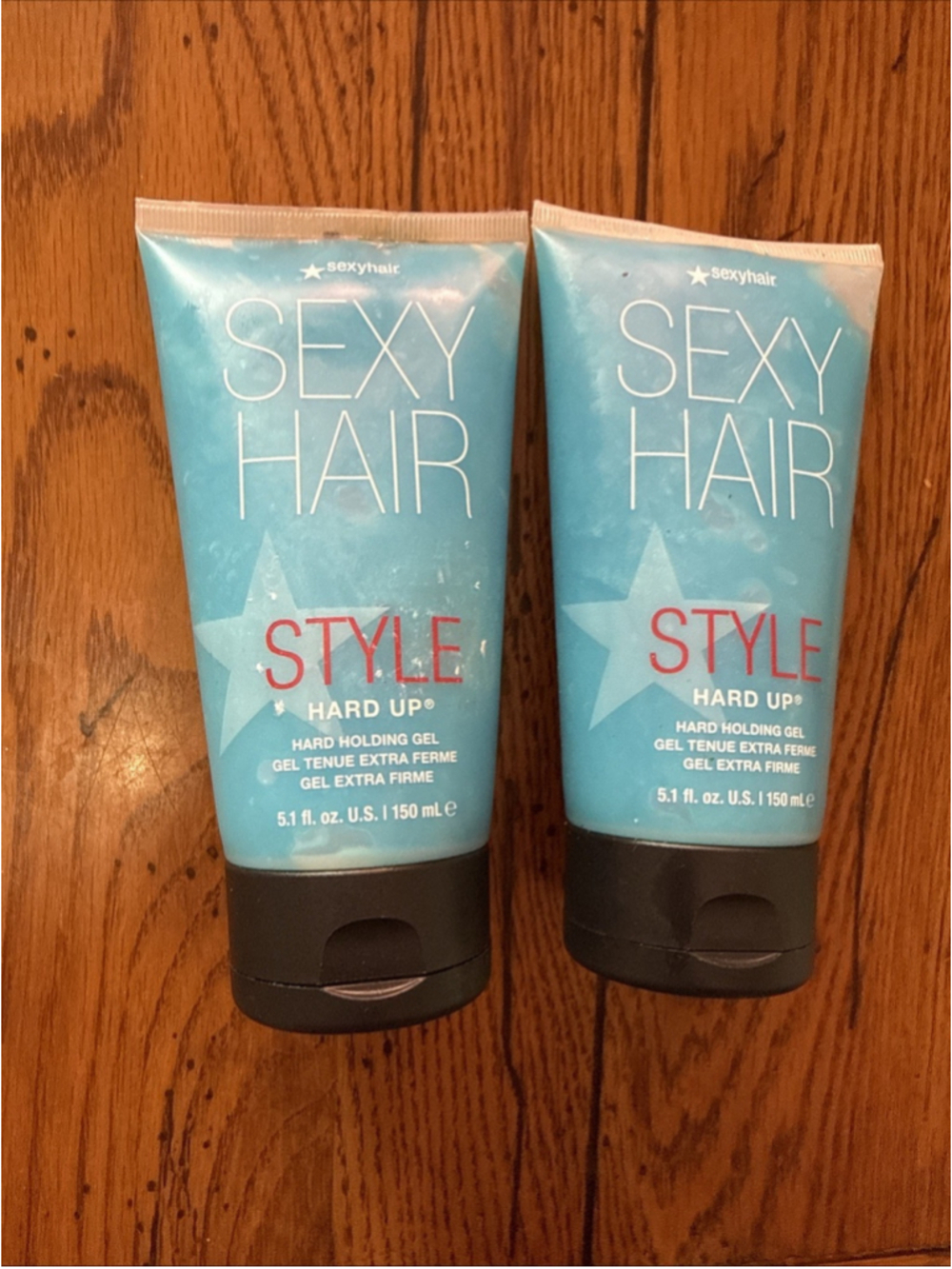 Style Sexy Hair Hard Up Holding Gel 5.1 oz (9 Shine + 10 Hold) Pack of 2
